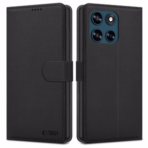 Tech-Protect Wallet maciņš priekš Motorola Moto G57 Power / G67 Power - melns