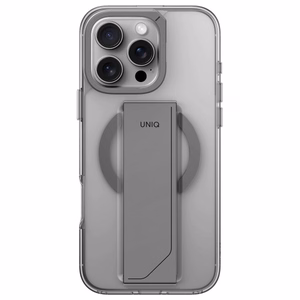 Uniq Heldro Max Magclick uzlādes viedtālruņa apvalks iPhone 16 Pro - caurspīdīgs