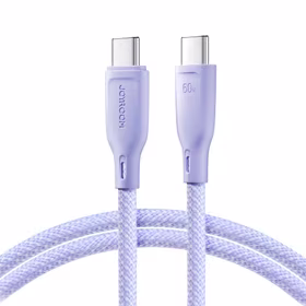 USB Kabelis Joyroom "SA34-CC3" violets "Type-C / Type-C" 100cm (līdz 60W)