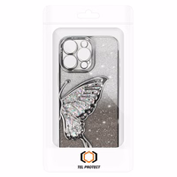 Tel Protect Butterfly ūdens viedtālruņa apvalks Iphone 12 Pro sudraba