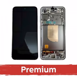 LCD Display Compatible With Samsung S711 S23 FE with Frame / Graphite / OEM