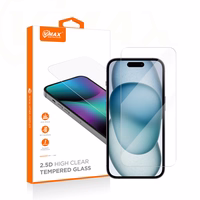 Vmax rūdīts stikls 2,5D Normal Clear Glass priekš iPhone XR / 11