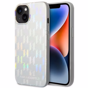Karl Lagerfeld KLHCP14SLGMMSV3 iPhone 14 / 15 / 13 case - silver