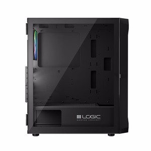 Logic PORTOS ARGB MINIDI USB 3.0 korpuss melns