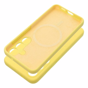 SILIKONA 2mm korpuss priekš SAMSUNG S26 saderīgs ar MagSafe lemon