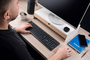 Savio KB-02 tastatūra mājas/birojs USB QWERTY melna