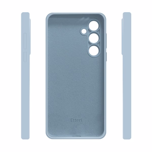 Etteri Силиконовый чехол для Samsung Galaxy S24 FE светло-синий