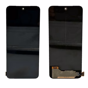 LCD ekrāns Xiaomi Redmi Note 12S/Redmi Note 11/Redmi Note 11S/Poco M4 Pro 4G ar skārienekrānu melns OLED