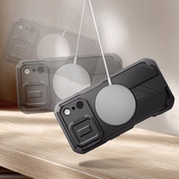 Tech-Protect Kevlar MagSafe viedtālruņa apvalks iPhone 17 Pro – melns