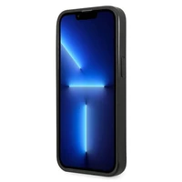 Karl Lagerfeld perforēts Allover apvalks iPhone 13 Pro / 13 6.1" - melna