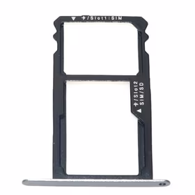 SIM card holder Huawei Honor 7 grey original (service pack)