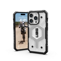UAG Pathfinder MagSafe viedtālruņa apvalks iPhone 15 Pro - caurspīdīgs