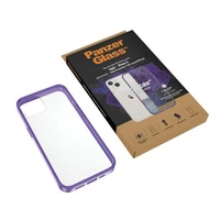 PanzerGlass ClearCase antibakteriālais viedtālruņa apvalks ar Military Grade sertifikātu iPhone 13 / 14 / 15 - caurspīdīgs violets