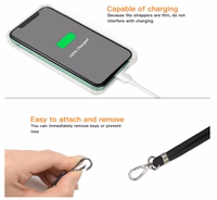 Universāla kakla siksna telefoniem violeta