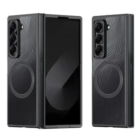 DUX DUCIS AIMO MAG viedtālruņa apvalks saderīgs ar MagSafe SAMSUNG Fold 6SE melns