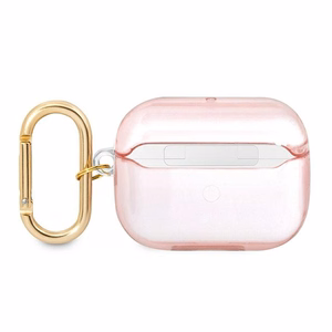 Guess GUAPHHTSP чехол для AirPods Pro розовый/розовый Strap Collection