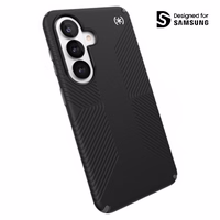 Speck Presidio2 Grip Magnet – Samsung Galaxy S26 MagSafe maciņš (melns/Slate Grey/balts)