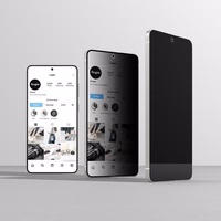 Ringke Easy Slide 2 komplekts privātuma stikls Samsung Galaxy S25 Edge