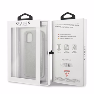 Guess GUHCP12S3D4GTR iPhone 12 mini 5.4" прозрачный жёсткий чехол 4G 3D Pattern Collection