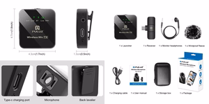 Wireless Lavalier Microphone for Type-C Phone