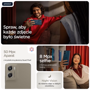 Motorola moto g06 power 17,5 cm (6,88 collu) Dual SIM Android 15 4G USB Type-C, 8 GB/256 GB, 7000 mAh, haki