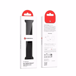 Strap to Apple Watch Forcell F-Design FA14 magnetic steel 38 / 40 / 41 mm black