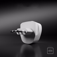 Adapteris no IT sienas kontaktdakšas uz universālo kontaktdakšu