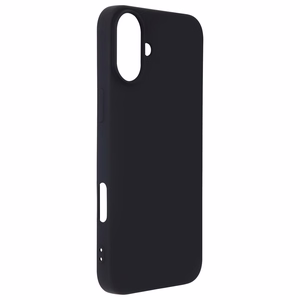 Satin Flex iPhone 16 Plus vāciņš melns