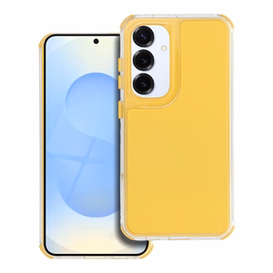 MATRIX viedtālruņa apvalks SAMSUNG S25 dzeltens