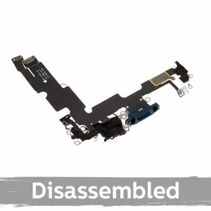 Uzlādes ports saderīgs ar iPhone 14 Plus ar Flex / zils / (100% oriģināls / Lietots)