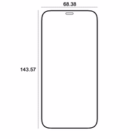 Etteri rūdīts 9D stikls iPhone 12 / 12 Pro 6,1"