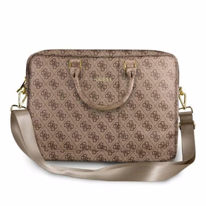 Сумка для ноутбука Guess 4G Uptown 16" - коричневая