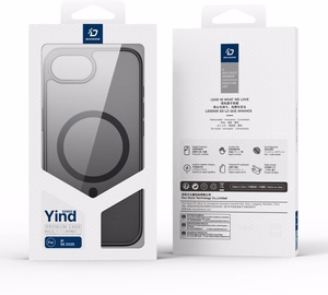 DUX DUCIS viedtālruņa apvalks YIND IPHONE 16e melns