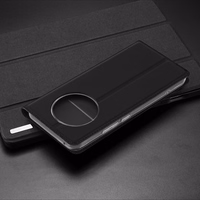 Dux Ducis Skin Pro apvalks Realme 11 Flip kartītes maciņš ar statīvu - melns