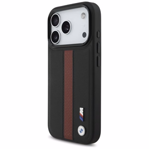 BMW M Perforated Stripe Logo MagSafe Чехол для iPhone 17 Pro - красный