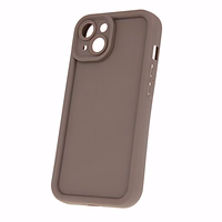 Rim TPU maciņš for iPhone 12 Pro 6,1" brūns