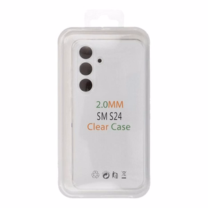 Case for Samsung S24 Clear Case 2 mm Box transparent