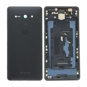 Aizmugurējais vāks Sony H8314 Xperia XZ2 Compact melns oriģināls (lietots Grade C)