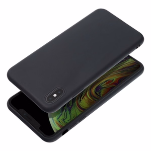 Matēts viedtālruņa apvalks IPHONE XS Max melns