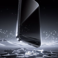 Benks rūdīts stikls Glass Warrior ar safīra pārklājumu iPhone 14 Pro Max/15 Plus/16 Plus, melns