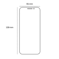 Rūdīts 2,5D stikls priekš Huawei P8 Lite 2017 / P9 Lite 2017