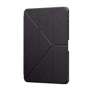 AmazingThing Titan Pro maciņš iPad A16 11" ar 720° rotējamu statīvu un irbuļa turētāju, melns