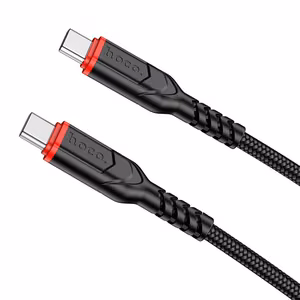Cable USB C to USB C Hoco PD QC 3A 60W 1m X59 black