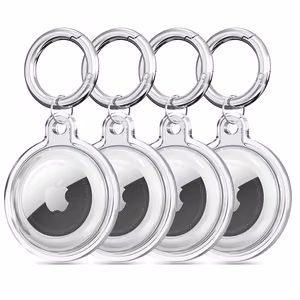 Tech-Protect Icon 4 komplekts viedtālruņa apvalks Apple AirTag - caurspīdīgs