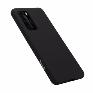 Crong Color Cover vāciņš ierīcei Huawei P40, melns
