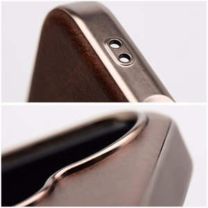 GENTLEMAN MAG COVER magnētiskais viedtālruņa apvalks, saderīgs ar MagSafe, paredzēts SAMSUNG S26 Pro, brūns