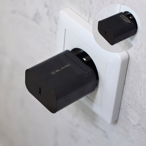Blavec Sienas lādētājs BC-7 GaN4 - Type C - PD QC 45W 3A (TCBC7G4-CB453A) melns