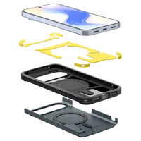 Spigen Tough Armor Mag MagSafe viedtālruņa apvalks Google Pixel 10 Pro XL - zaļa