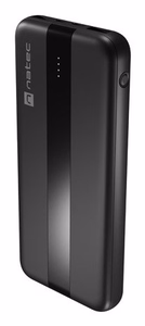NATEC Trevi Slim Q V2 portatīvais lādētājs 10000 mAh melns