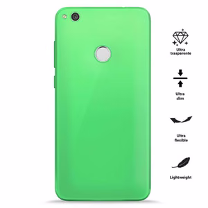 PURO 0.3 Nude vāciņš ierīcei Huawei P8 Lite (2017) / Honor 8 Lite, fluorescējoši zaļš